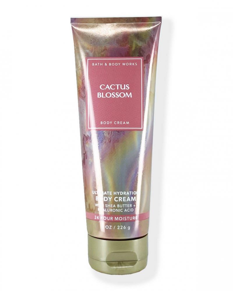 Bath & Body Works Cactus Blossom Ultimate Hydration Body Cream Gift Set, 8 Fl Oz