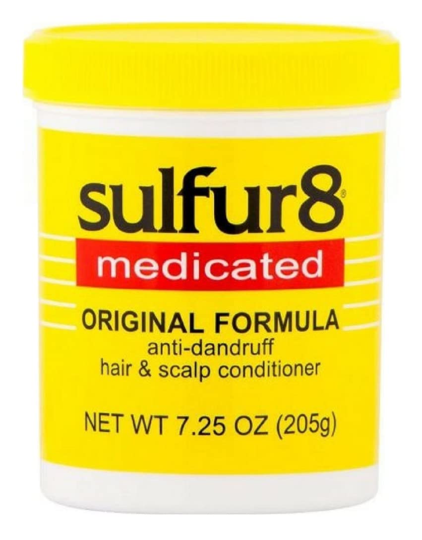 Sulfur-8 Original Conditioner Hair and Scalp Jar 7.25 Ounce (Pack of 3)