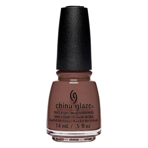 China Glaze Nail Polish - Give Me S'More 1550, Brown, 0.5 Fl Oz, Long-Lasting