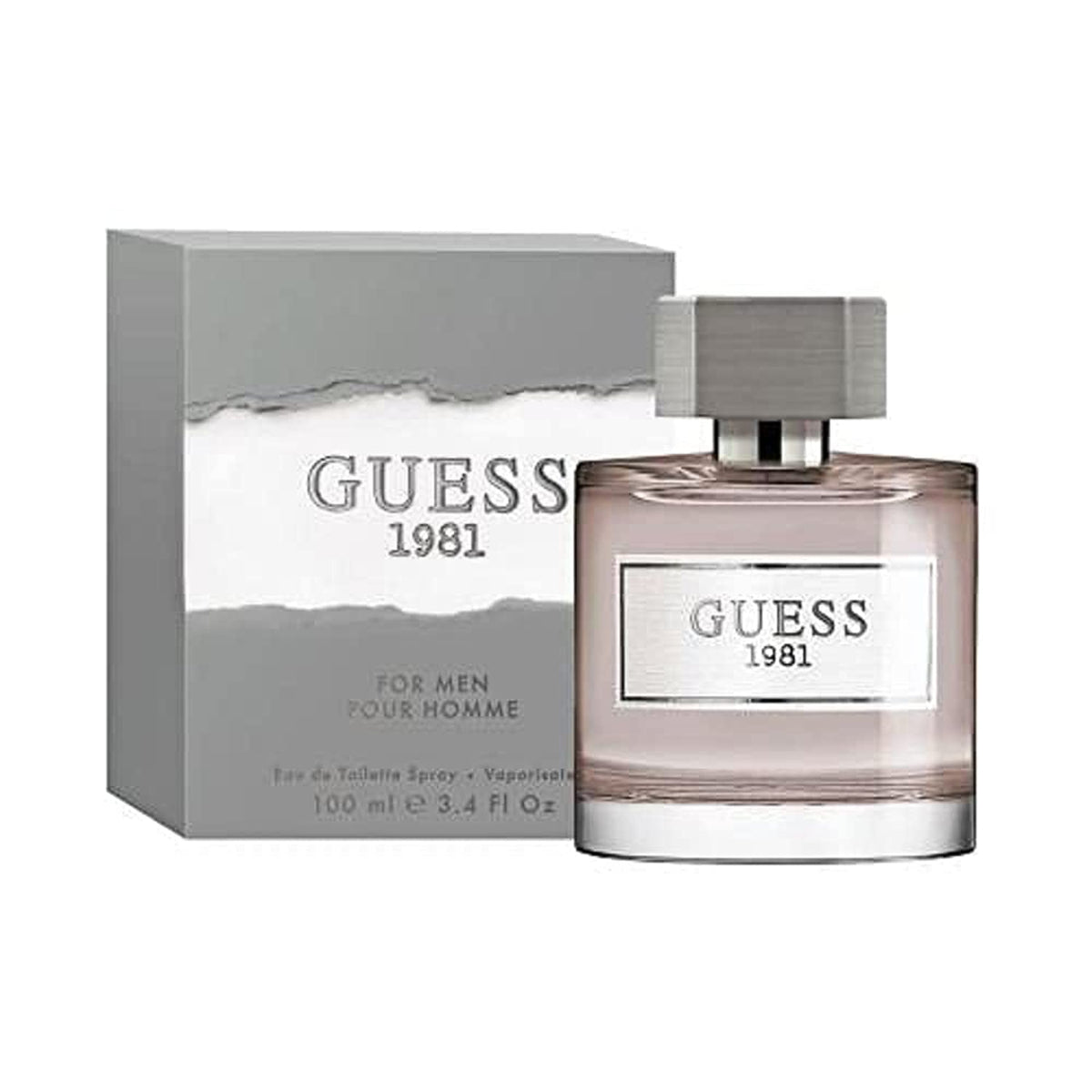 Guess 1981 Eau De Toilette For Men, 3.4 Fl Oz - Classic Fragrance For Him