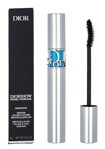 Dior Diorshow Iconic Overcurl Waterproof Mascara, Black, 10.0 Ml, Long-Lasting Volume