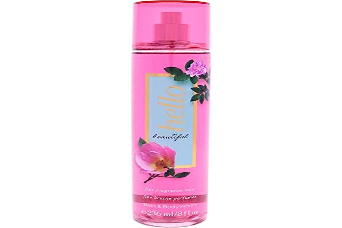 Bath & Body Works Hello Beautiful Fine Fragrance Mist, 8 Oz - Long-Lasting Scent