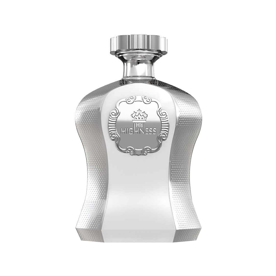 Afnan Highness White Luxury Unisex Eau De Parfum - 3.4 Fl Oz Premium Fragrance for Men and Women