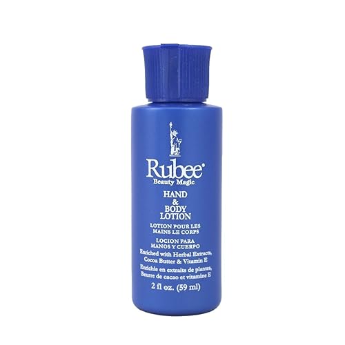 Rubee Hand & Body Lotion 2Oz - Moisturizing Cream For Soft, Smooth Skin