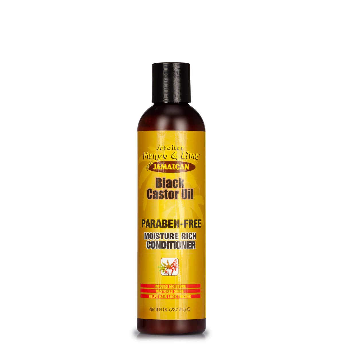 Jamaican Mango & Lime Mango & Lime Black Castor Oil Conditioner, 8Oz - Paraben Free