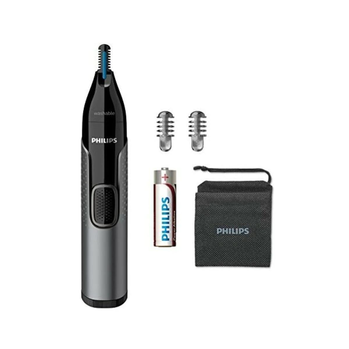 Philips Nt3650/16 Waterproof Nose And Ear Trimmer - Precision Grooming For Men