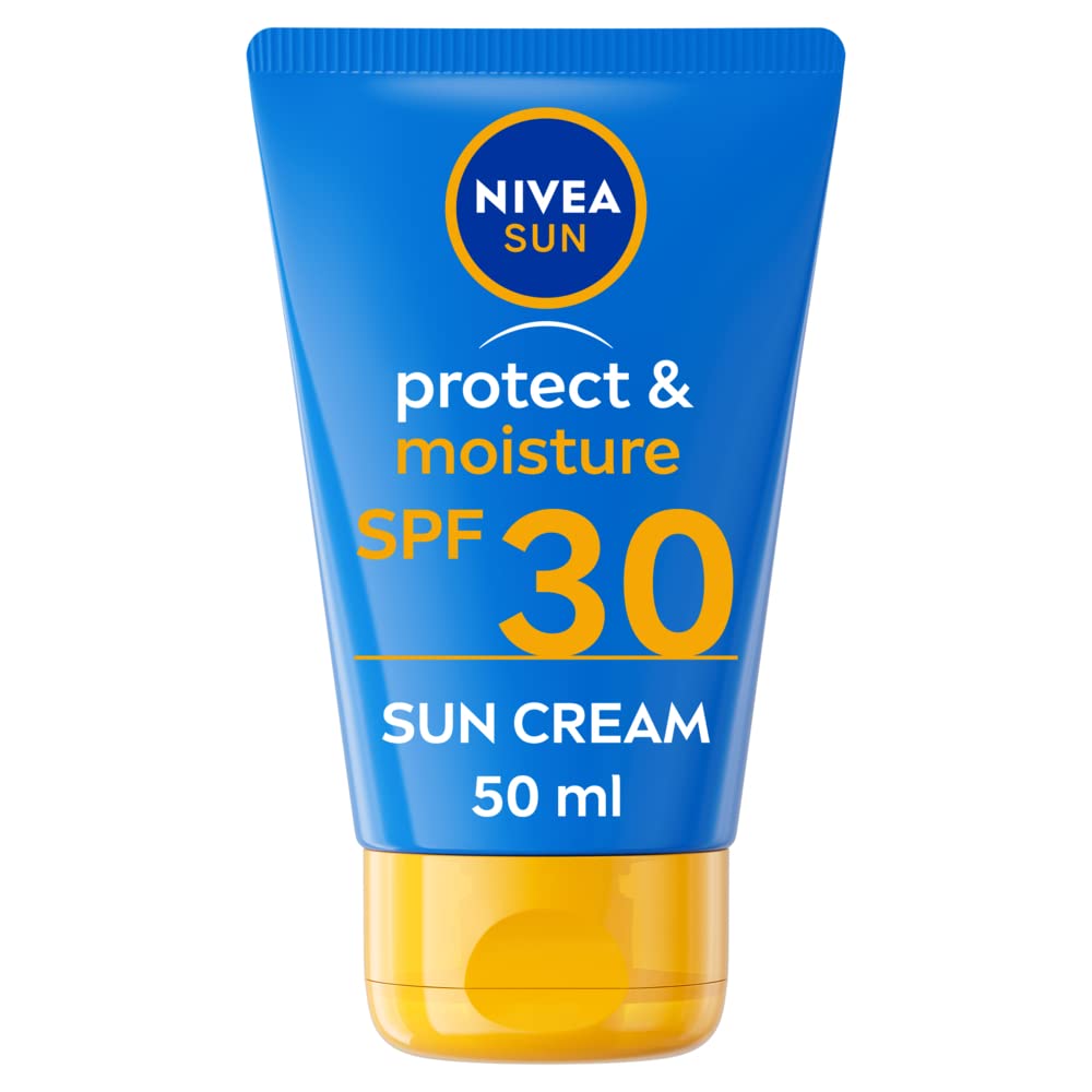 Nivea Sun Pocket Lotion Spf 30, 50Ml - Lightweight Sunscreen For Face & Body, Water-Resistant