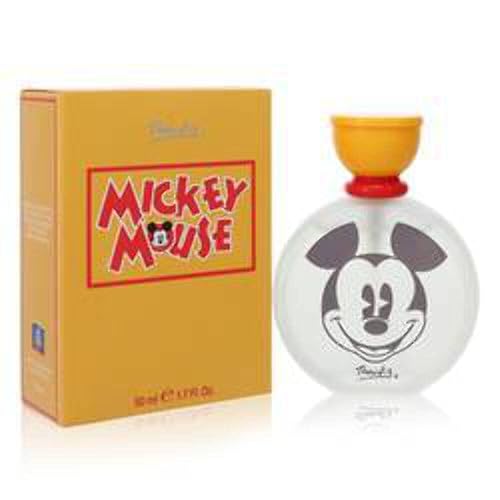 MICKEY Mouse Eau De Toilette Spray for Men by Disney, 1.7 oz - Fragrance for Him, Perfect Gift for Disney Fans