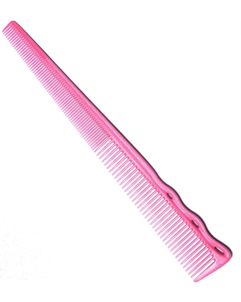 Ys Park #234Ex Extra Fine Pink Hair Design Comb - Professional Plastic Styling Tool