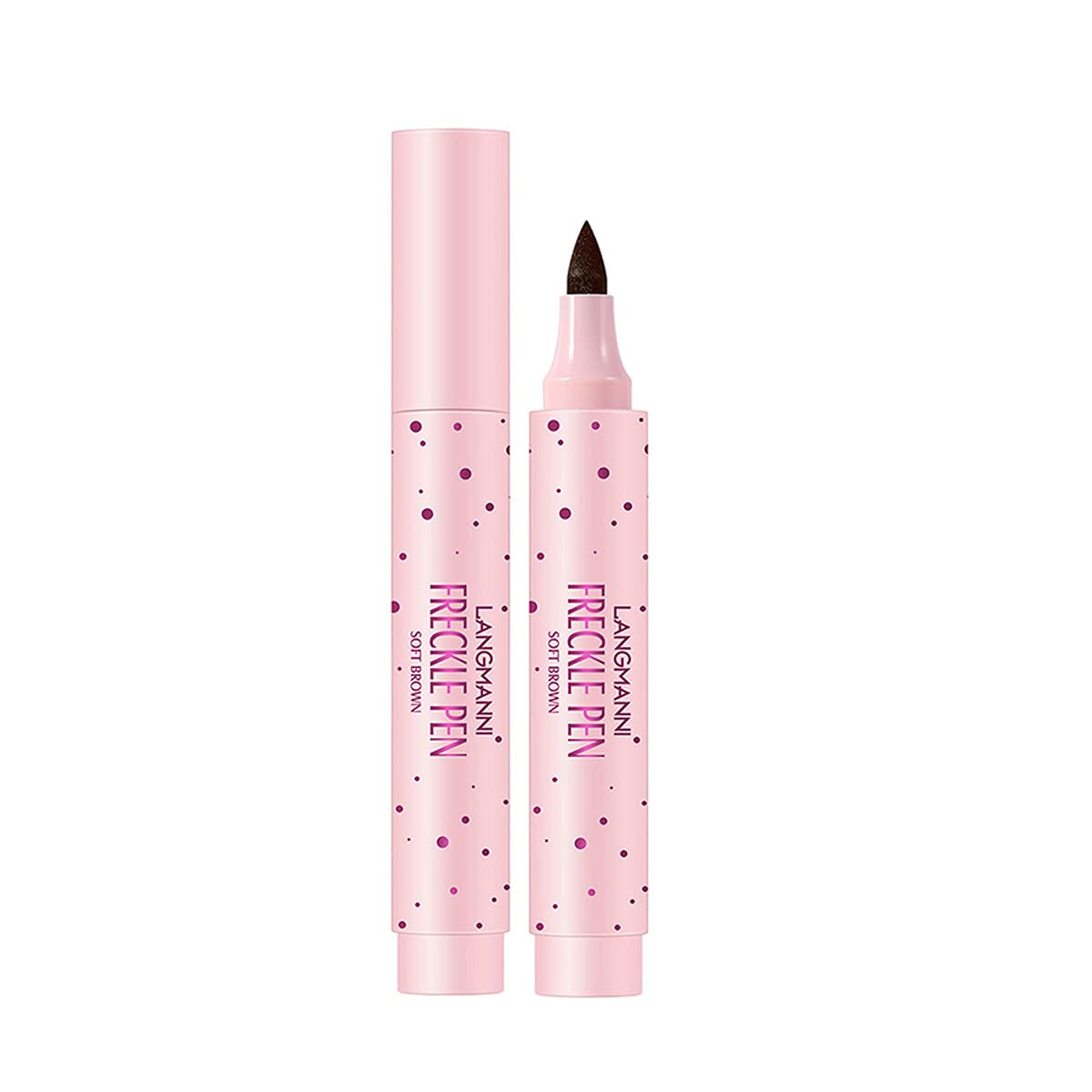 Beauty Glazed Freckles Pen - Waterproof Long-Lasting Brown Makeup For Natural Lifelike Freckles