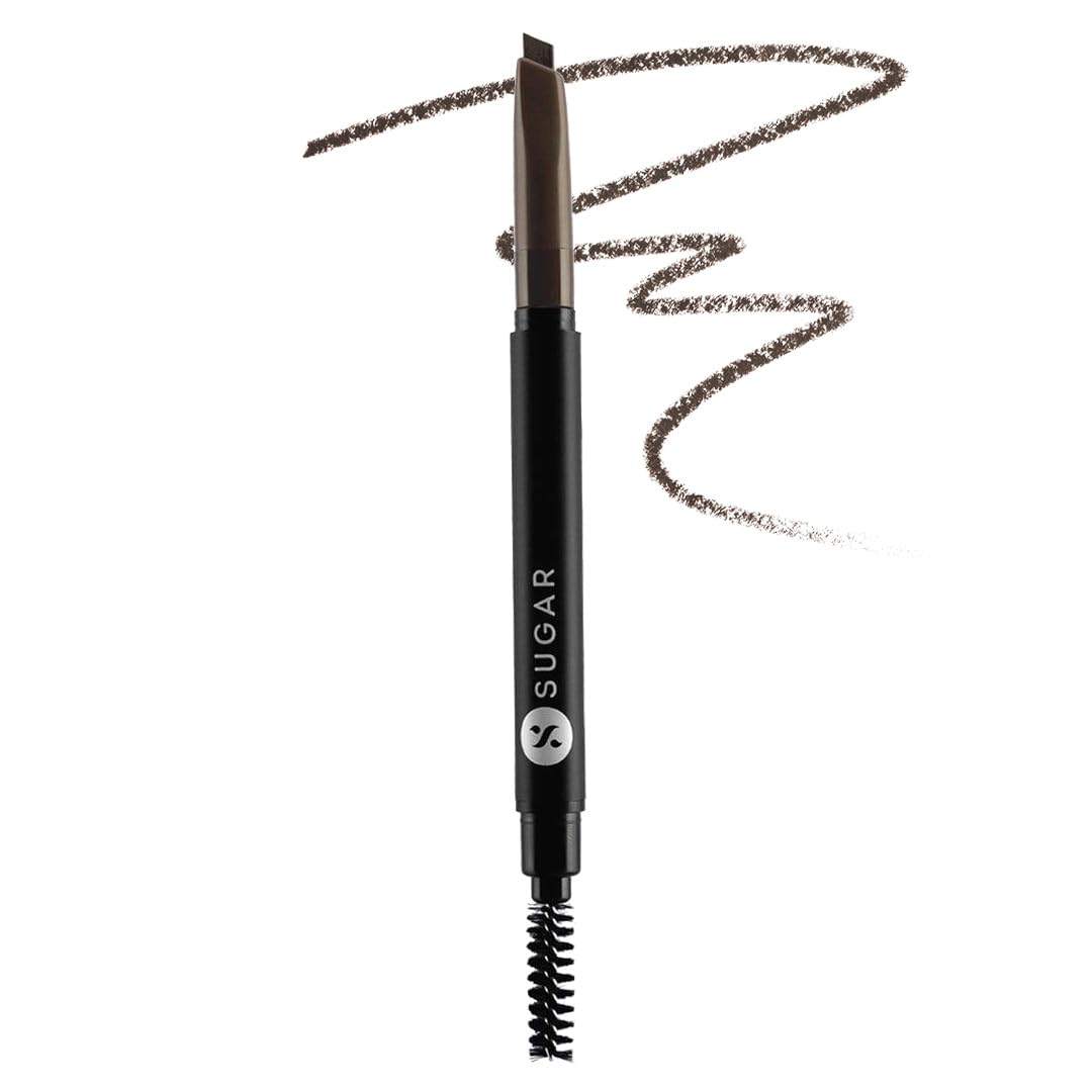 Sugar Cosmetics Arch Arrival Brow Definer - 03 Woody Scooby, Waterproof, Long-Lasting 12Hr Coverage