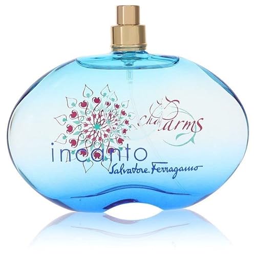 Salvatore Ferragamo Incanto Charms Women Fragrance, 3.4 Ounce Perfume, Floral & Fruity Scent, Luxury Gift for Her