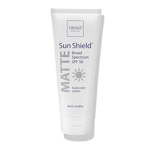 Obagi Sunscreen Sun Shield Matte Spf 50, 3 Oz - Broad Spectrum Uv Protection, White