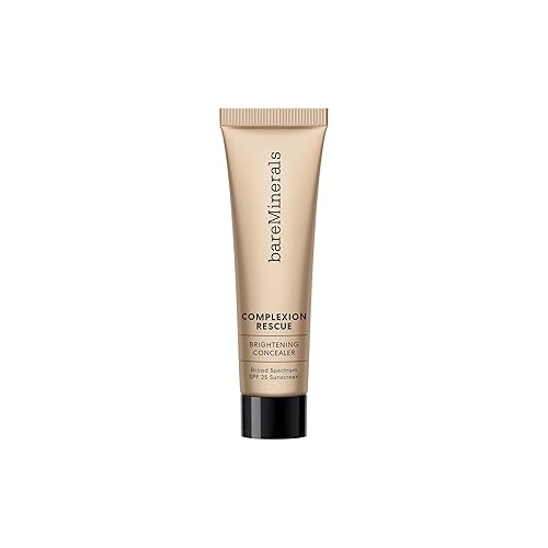 Bareminerals Complexion Rescue Eye Concealer, Spf 25, Hydrating, Vegan, Medium Wheat, 0.3 Fl Oz