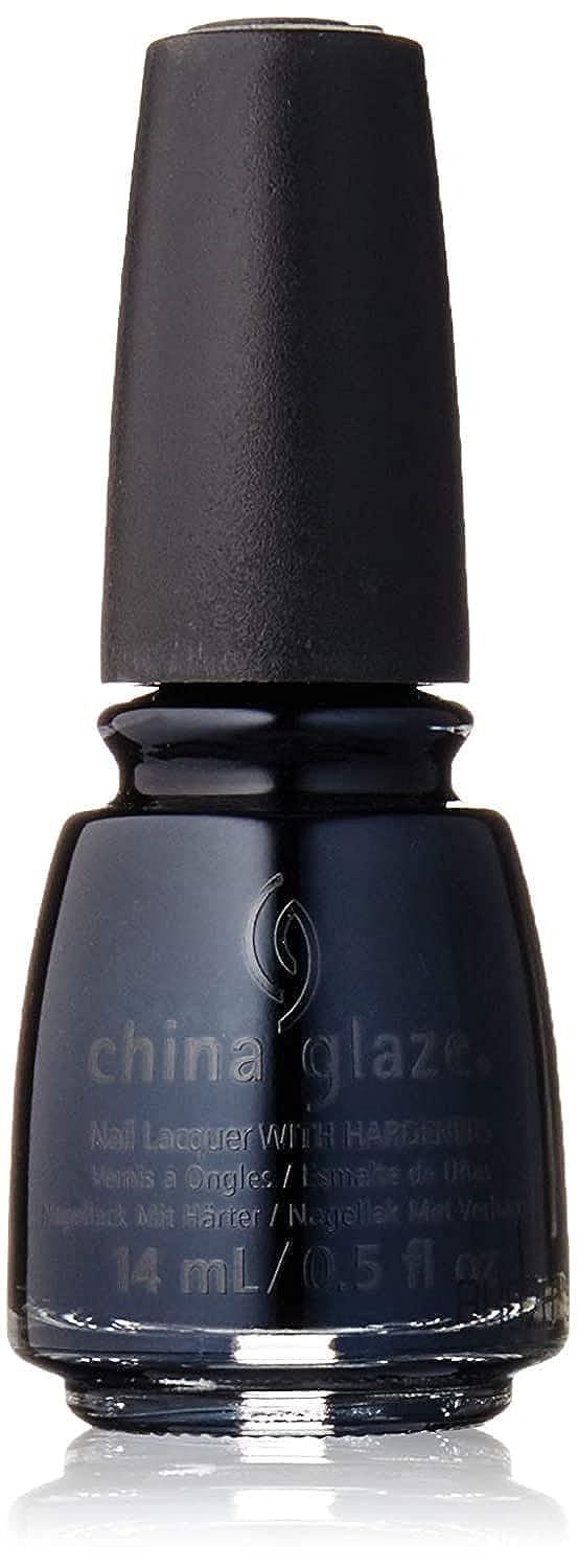 China Glaze Liquid Leather Cgs544 Nail Polish - Black, 0.5 Fl Oz, Long-Lasting Shine