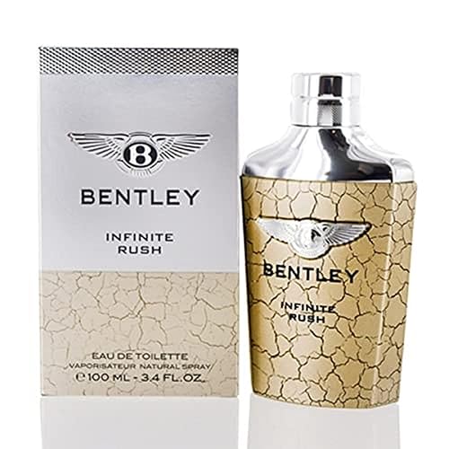 Bentley Infinite Rush Eau de Toilette Spray 3.4 Oz - Fresh Men's Fragrance