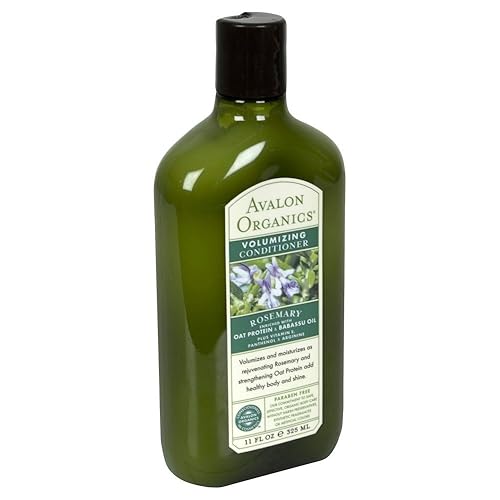 Avalon Organics Rosemary Conditioner, 11 Fl Oz - Nourishing Hair Care For Healthy Shine