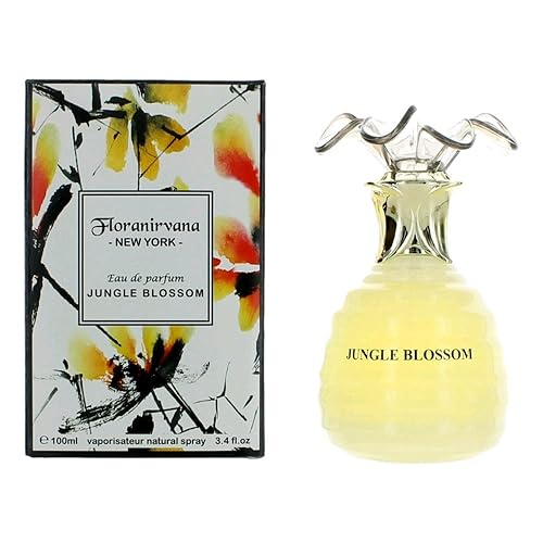 Floranirvana Jungle Blossom by NuParfums, 3.4 oz EDP Spray for Women - Floral Perfume for Elegant Women, Long-lasting Fragrance