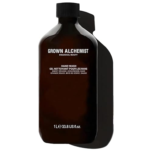 Grown Alchemist Hand Wash Refill - Sweet Orange, Cedarwood, Sage, 33.8 Fl Oz (1L)