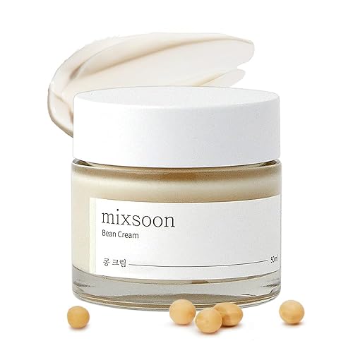 Mixsoon Bean Cream - Intensive Moisture Face Cream For Smooth Glass Skin, 1.69 Fl Oz