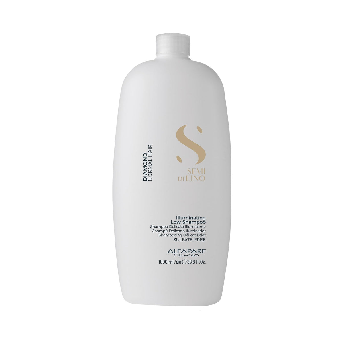 Alfaparf Milano Semi Di Lino Diamond Shine Illuminating Low Shampoo  Sulfate Free  For Normal Hair  Paraben and Paraffin Free