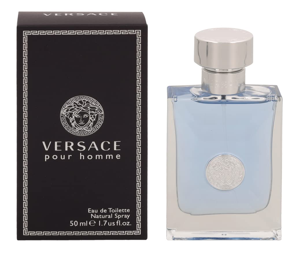 Versace Pour Homme 1.7 Fl Oz Edt Spray - Classic Men'S Fragrance By Versace