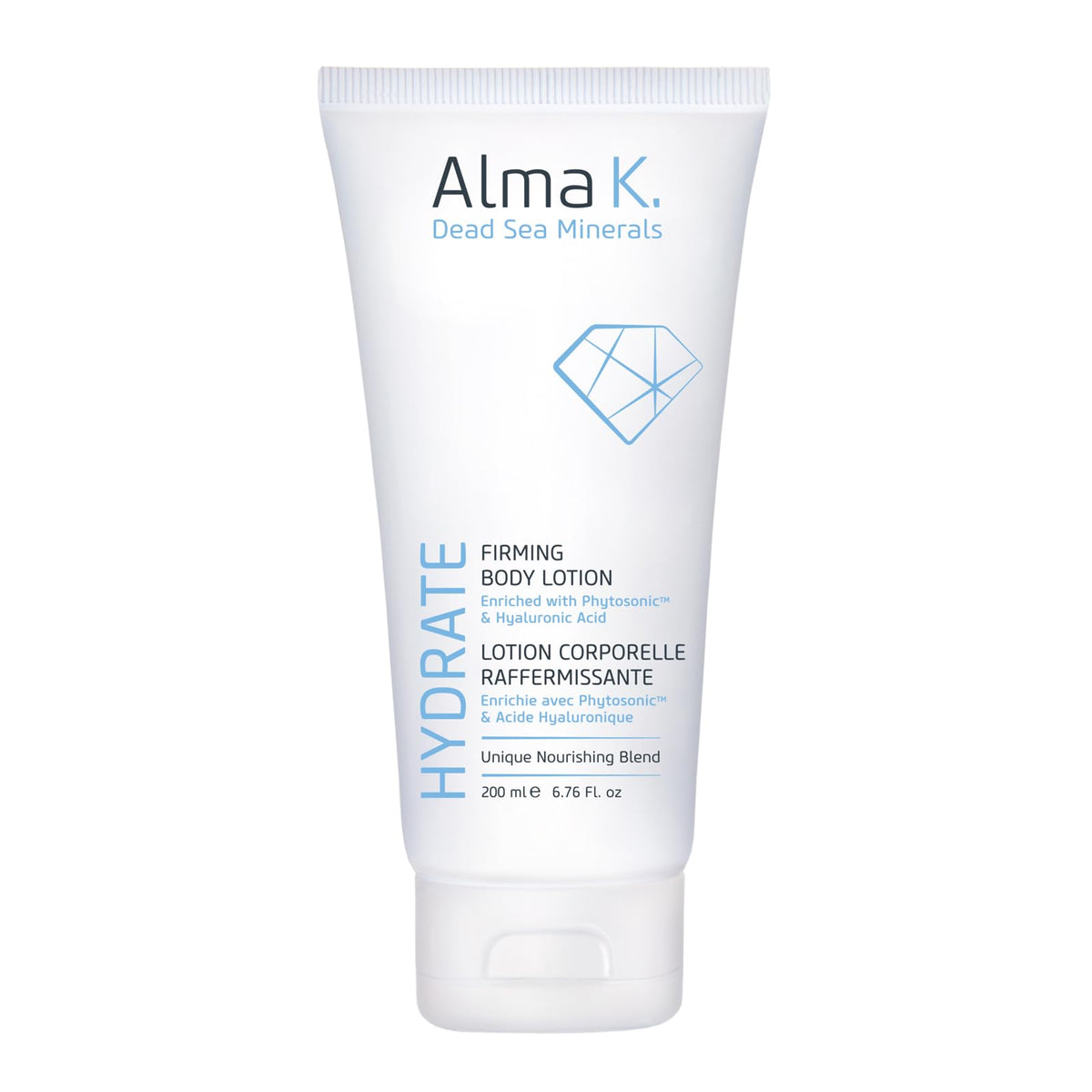 Alma K Firming Body Lotion With Dead Sea Minerals & Hyaluronic Acid - 6.7 Oz For Dry Skin