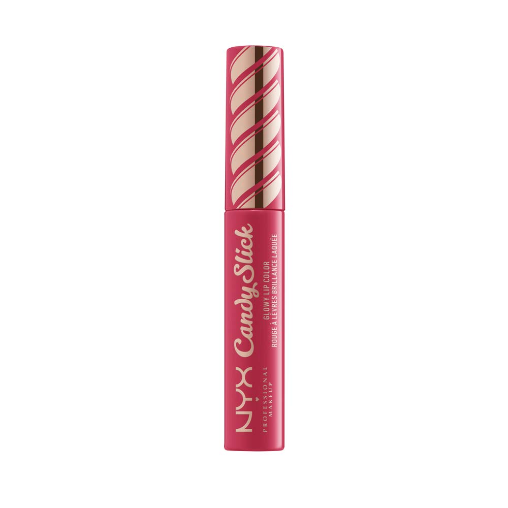 Nyx Professional Makeup Candy Slick Glowy Lip Color Gloss - Watermelon Taffy, 0.25 Oz