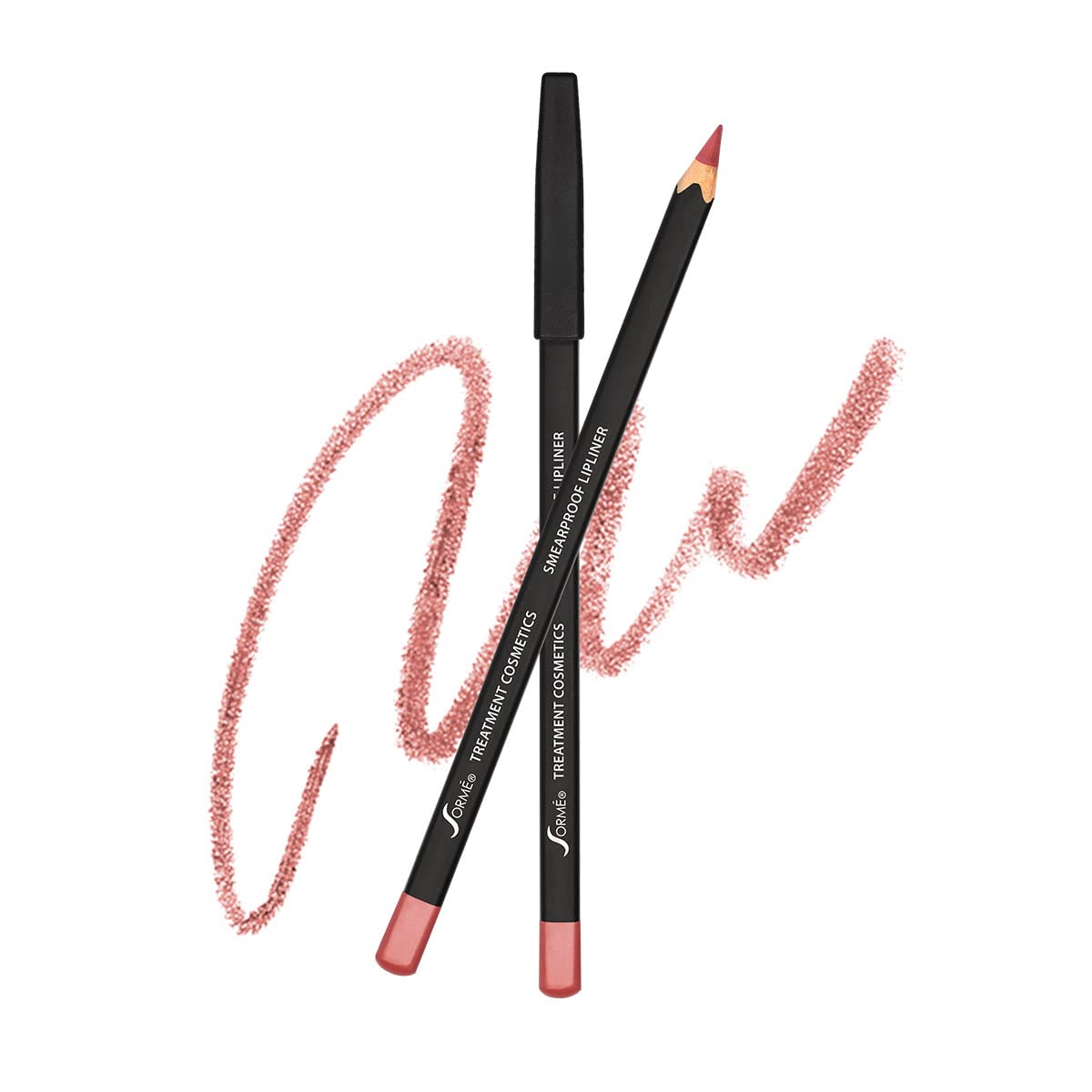 Sormé Waterproof Lip Liner - Smudge-Proof, Revitalizing With Vitamins C & E, Baby Doll