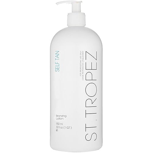 St. Tropez Self Tan Bronzing Lotion, 32 Fl Oz - Natural Looking Tan, Easy Application