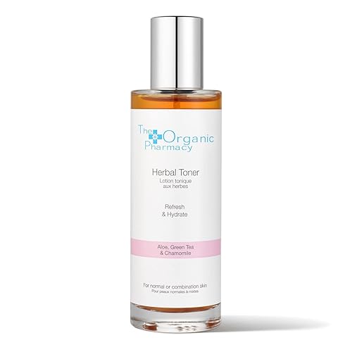 The Organic Pharmacy Herbal Toner for Normal to Combination Skin, 3.4 Oz - Refresh & Hydrate