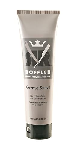 Roffler Gentle Shave Cream - 5.1 Fl Oz, Smooth Shaving Solution For Men