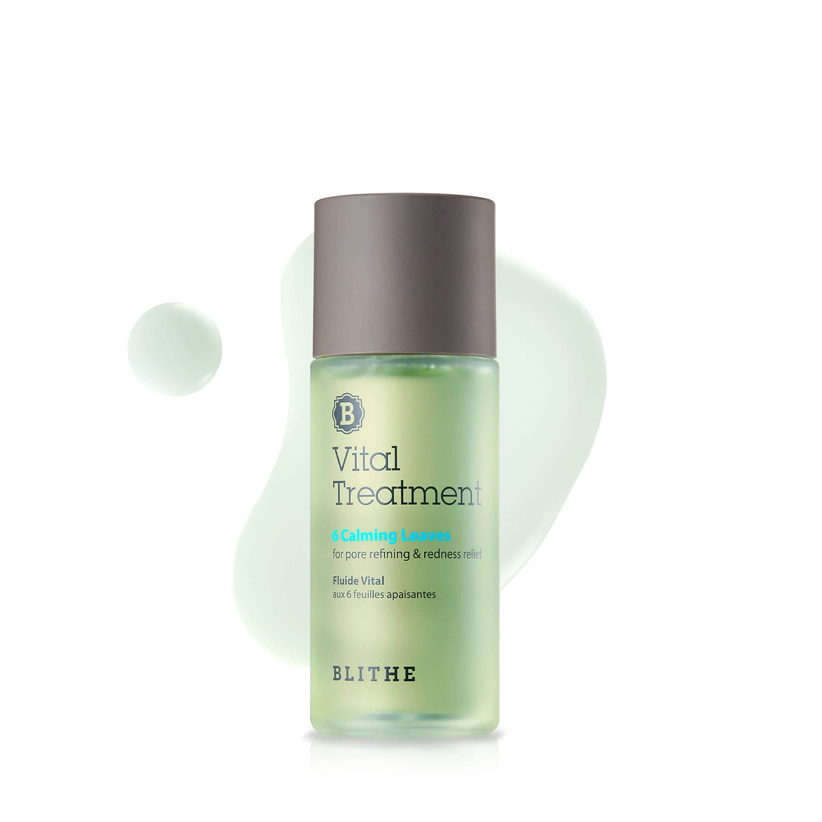 Blithe 6 Leaves Clear Essence For Rosacea Relief & Bha Toner, Cooling Moisturizer 1.83 Oz