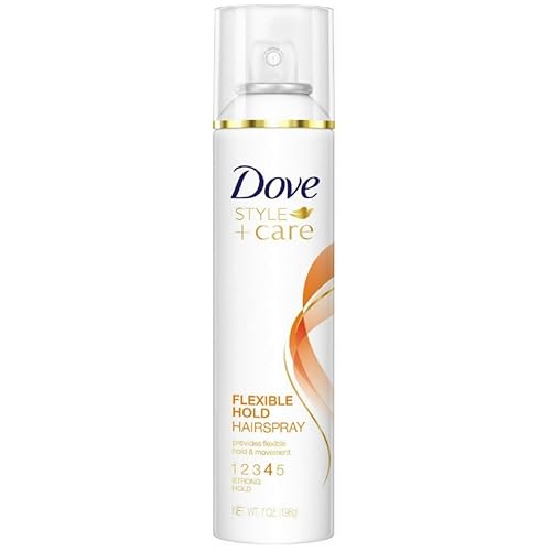 Dove Style + Care Flexible Hold Hairspray, Strong Hold, 7 Oz, Pack Of 6