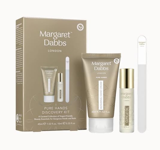 Margaret Dabbs London Pure Hands Gift Set - Repairing Hand Cream, Cuticle Oil & Nail File