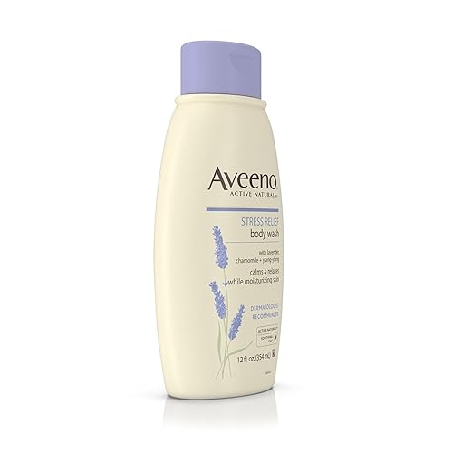 Aveeno Active Naturals Stress Relief Body Wash, 12 Oz - Relaxing, Hydrating Formula