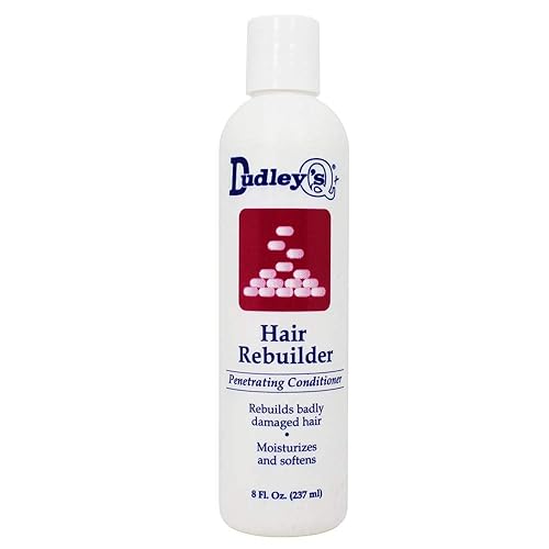 Dudley'S Hair Rebuilder Conditioner, 8 Oz - Unisex Deep Repair Treatment For Healthy Hair