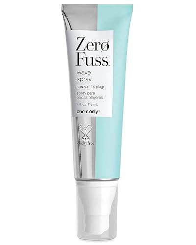 One 'N Only Zero Fuss Wave Spray, Lightweight Texture, Matte Finish, 4 Fl Oz