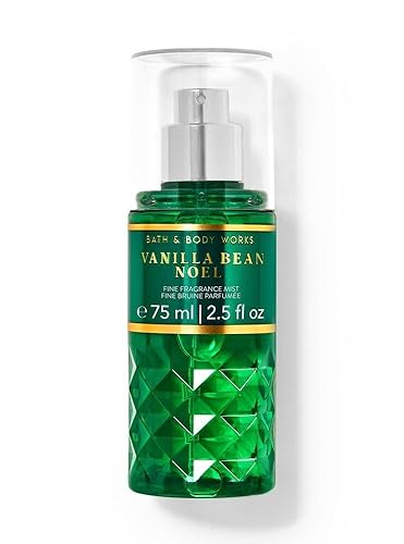 Bath & Body Works Vanilla Bean Noel Travel Size Fine Fragrance Mist 2.5 Fl Oz