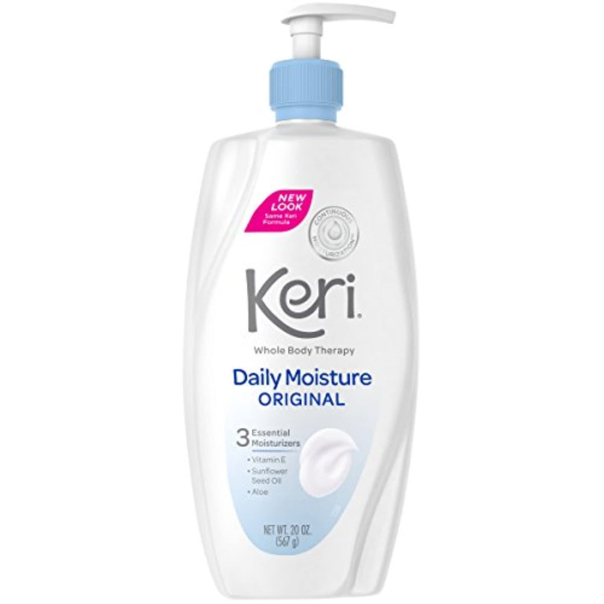 Keri Original Dry Skin Lotion, Daily Moisture, 20 Ounce - Hydrating Body Lotion