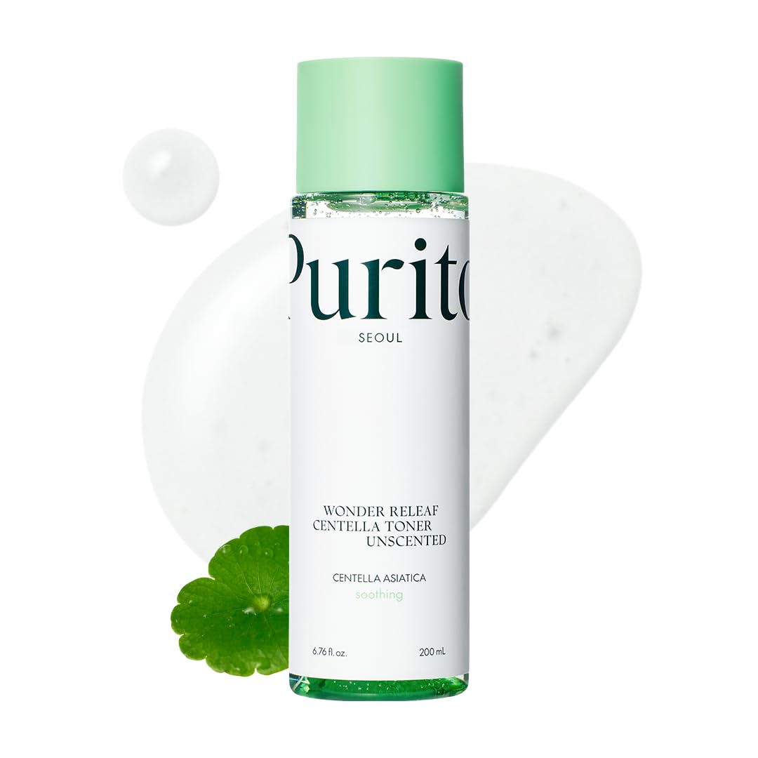 Purito Centella Toner Unscented 200Ml - Soothing Facial Toner For Sensitive Skin, K-Beauty