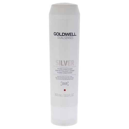 Goldwell Dualsenses Silver Conditioner, 10.1 Oz - Brightening For Blonde & Gray Hair