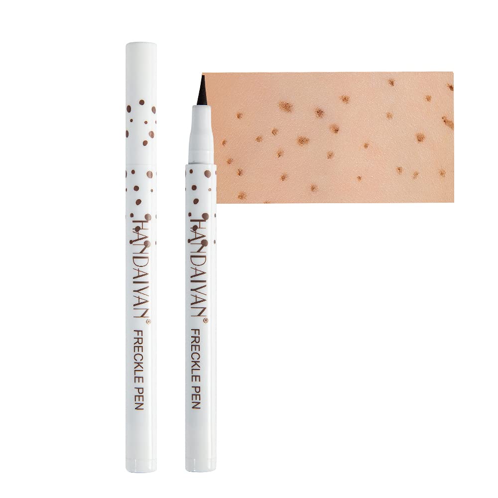 AKARY Freckle Pen #02 Natural Coffee - Waterproof Lifelike Face Concealer, Longlasting Makeup