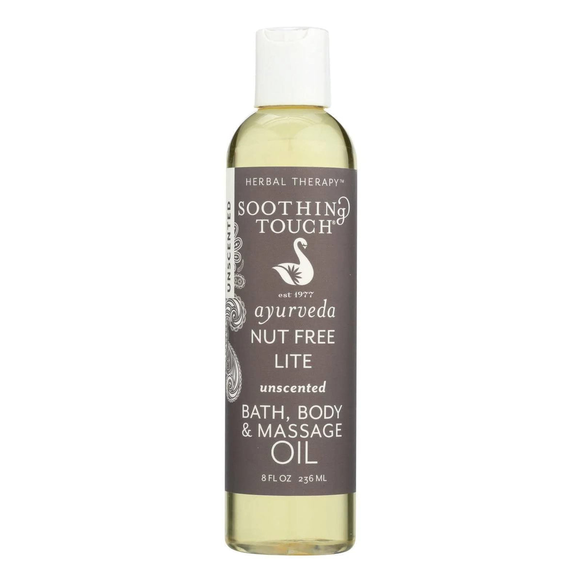 Soothing Touch Nut Free Massage Oil - 8 Fl Oz, Clear, Soothing & Relaxing Essential Oil