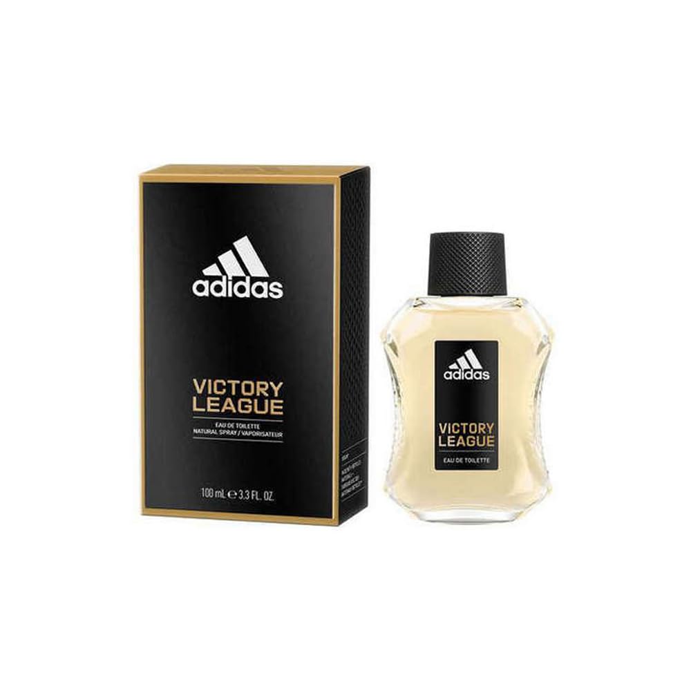 Adidas Victory League Eau De Toilette Spray for Men, 3.4 Fl Oz - Fresh, Long-Lasting Fragrance, Perfect for Everyday Use