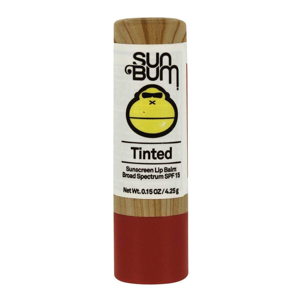 Sun Bum Tinted Lip Balm Sand Bar | Spf 15 | Uva/Uvb Protection | Hypoallergenic | 0.15 Oz