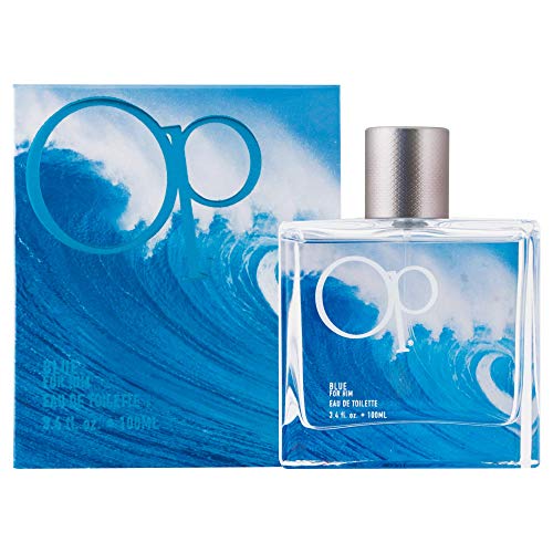 Ocean Pacific Blue for Him Eau De Toilette Spray, 3.4 Oz - Fresh Masculine Fragrance, Long-lasting Scent, Ideal for Daily Wear