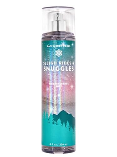 Bath & Body Works Sleigh Rides & Snuggles Fine Fragrance Body Spray Mist 8 Fl Oz