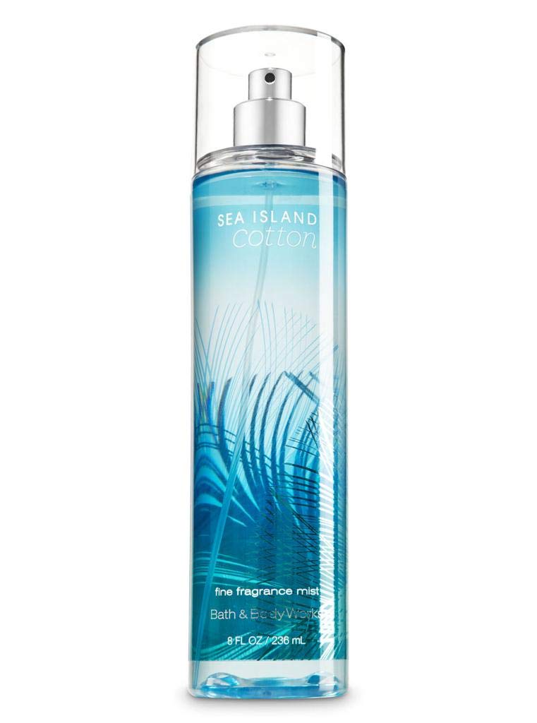 Bath & Body Works Sea Island Cotton Fine Fragrance Mist, 8 Fl Oz - Refreshing Scent