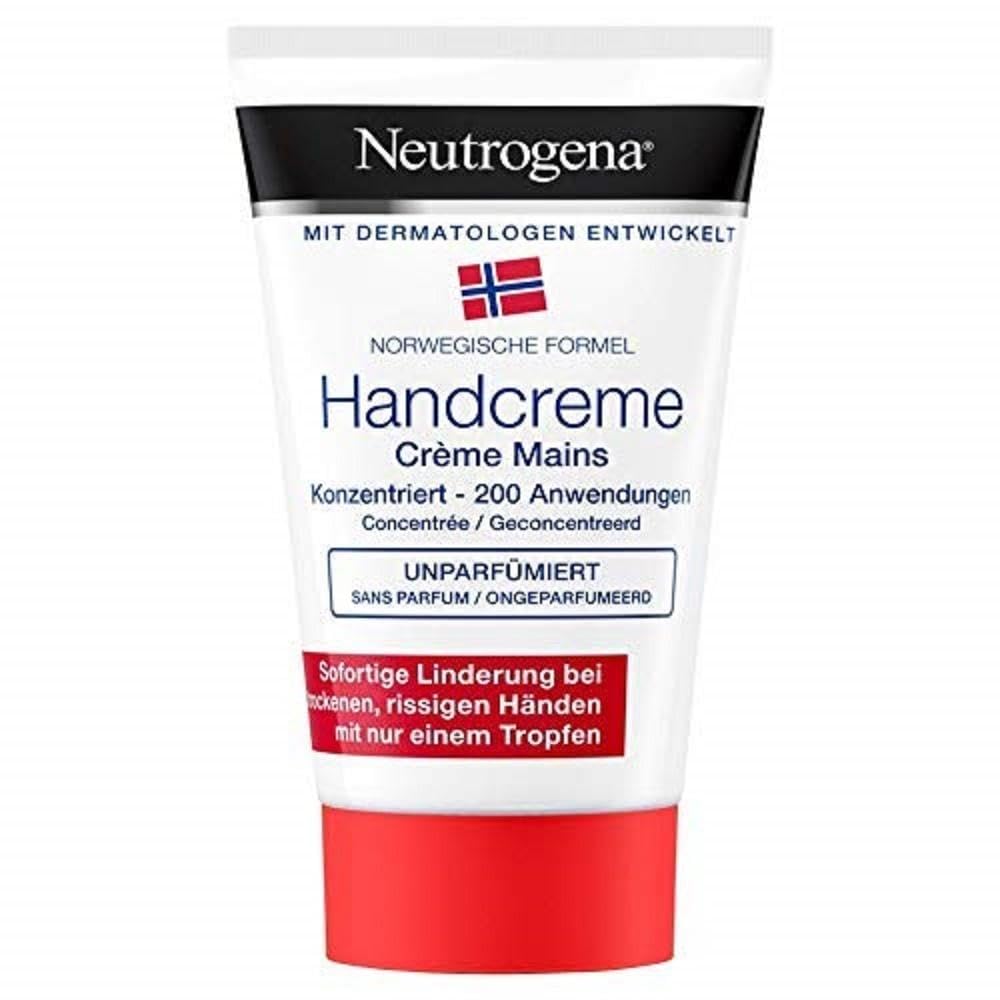 Neutrogena Norwegian Formula Unscented Hand Cream 50Ml - Moisturizing & Nourishing